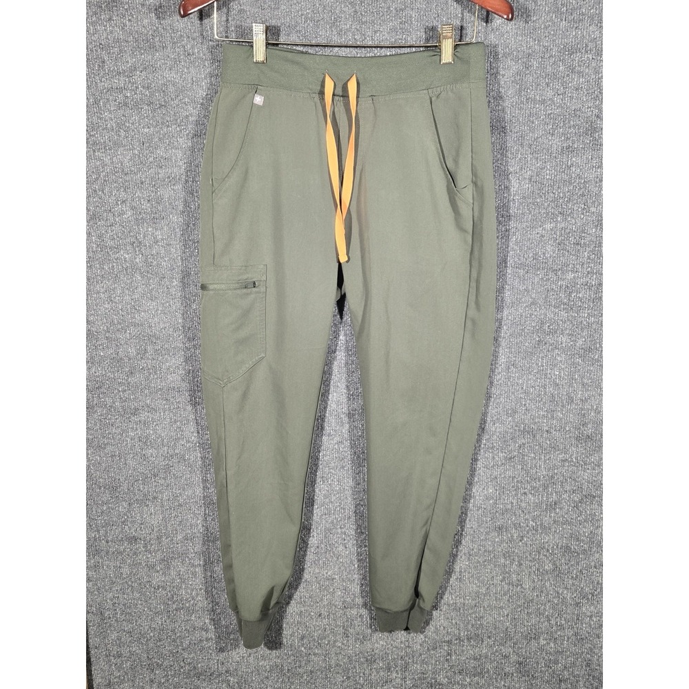 Figs Technical Collection Zamora Jogger Scrub Pants Olive Green Small